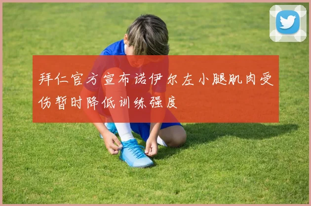 拜仁官方宣布诺伊尔左小腿肌肉受伤暂时降低训练强度